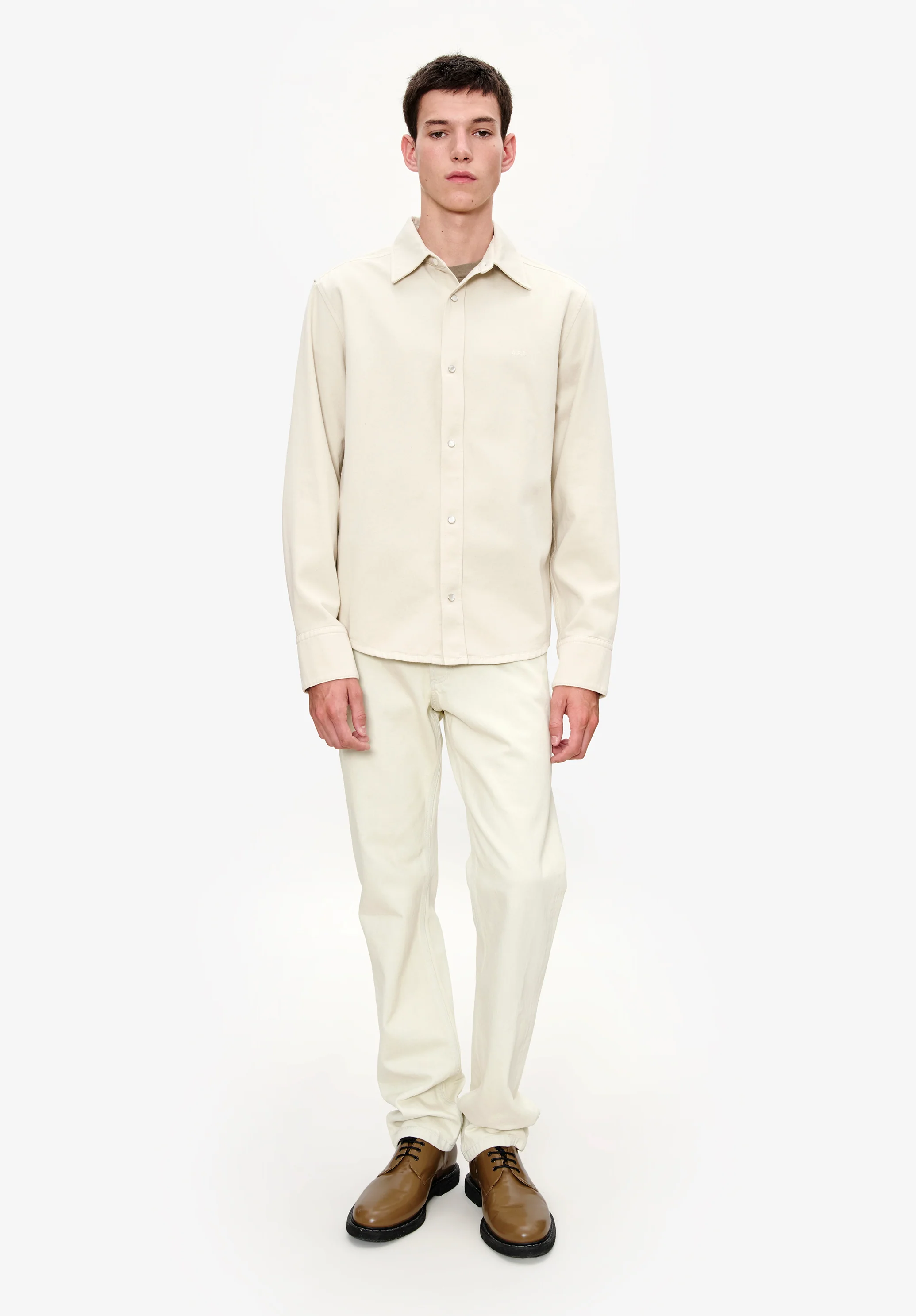 A.P.C. embroidered overshirt - Image 3