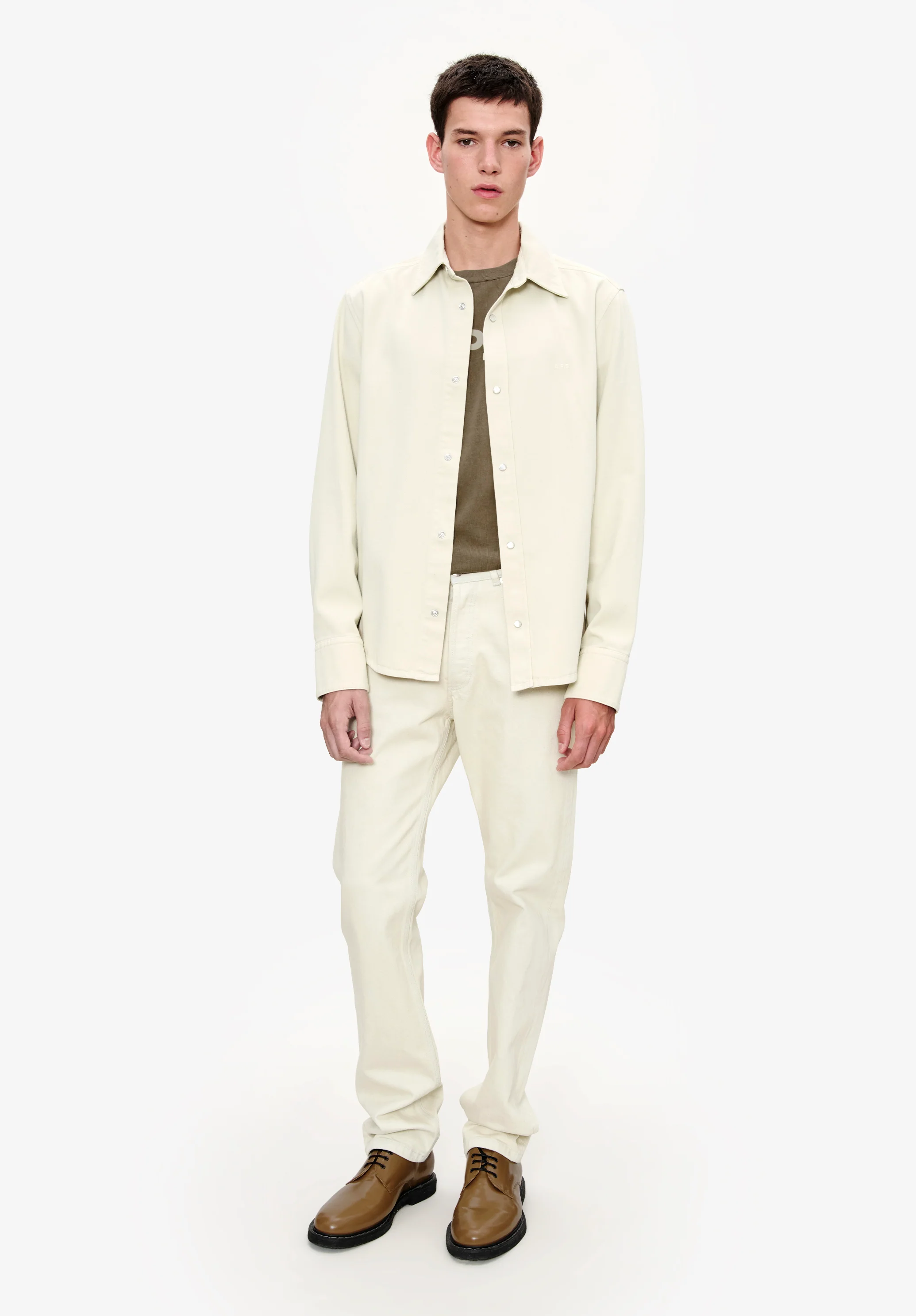 A.P.C. embroidered overshirt - Image 4