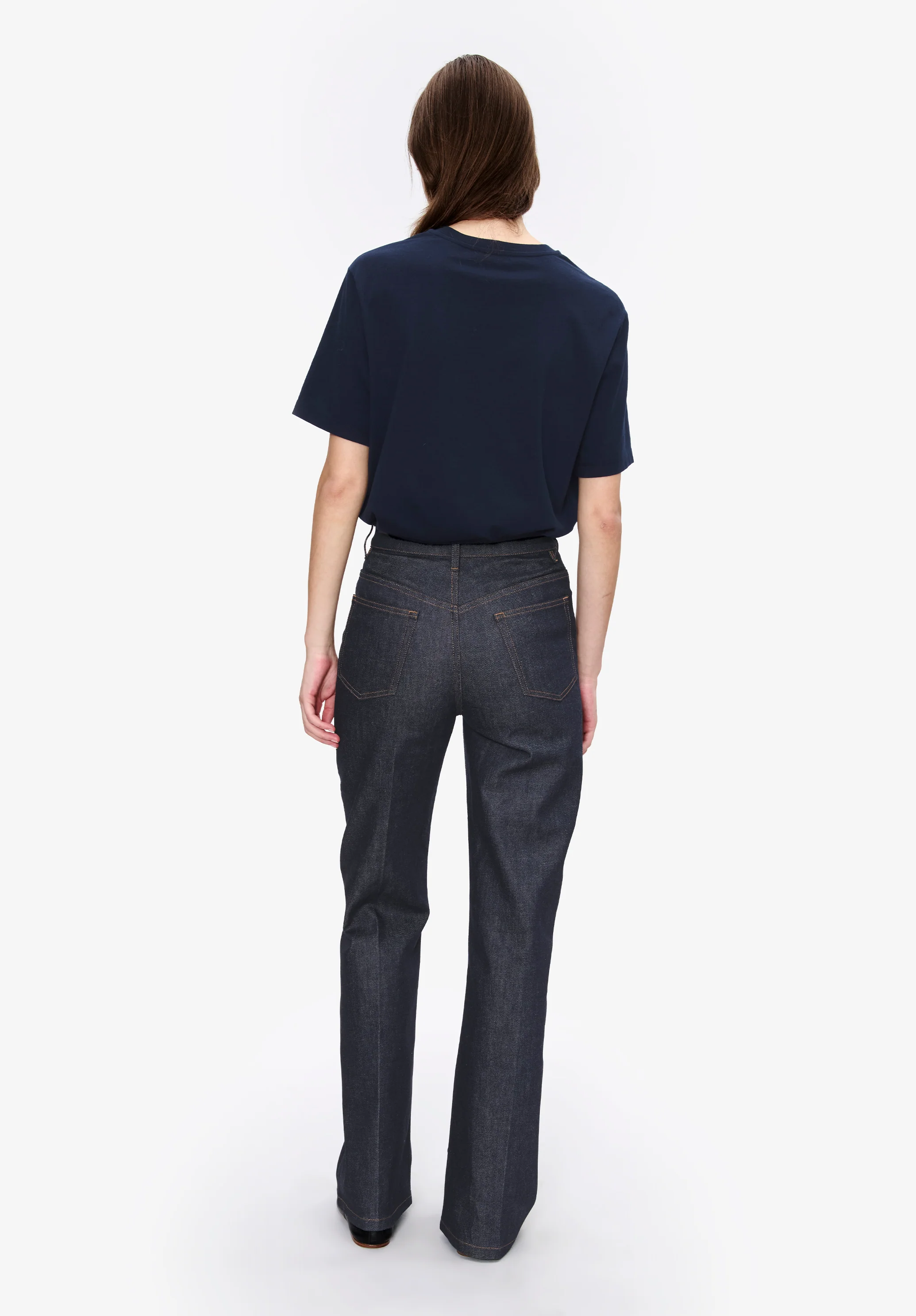 Dark dark navy only T-shirt (W) - Image 3