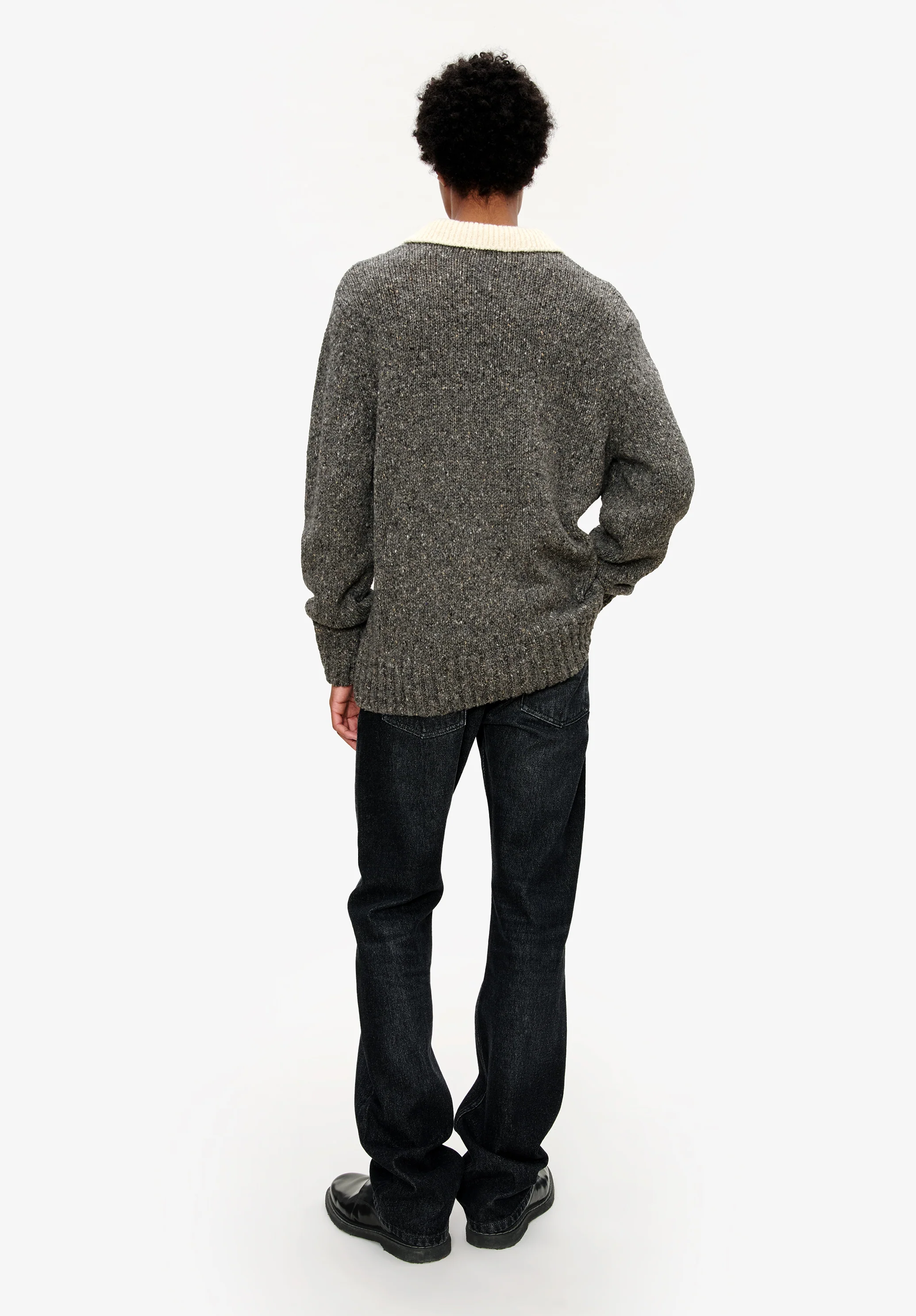 Sweater polo collar - Image 4