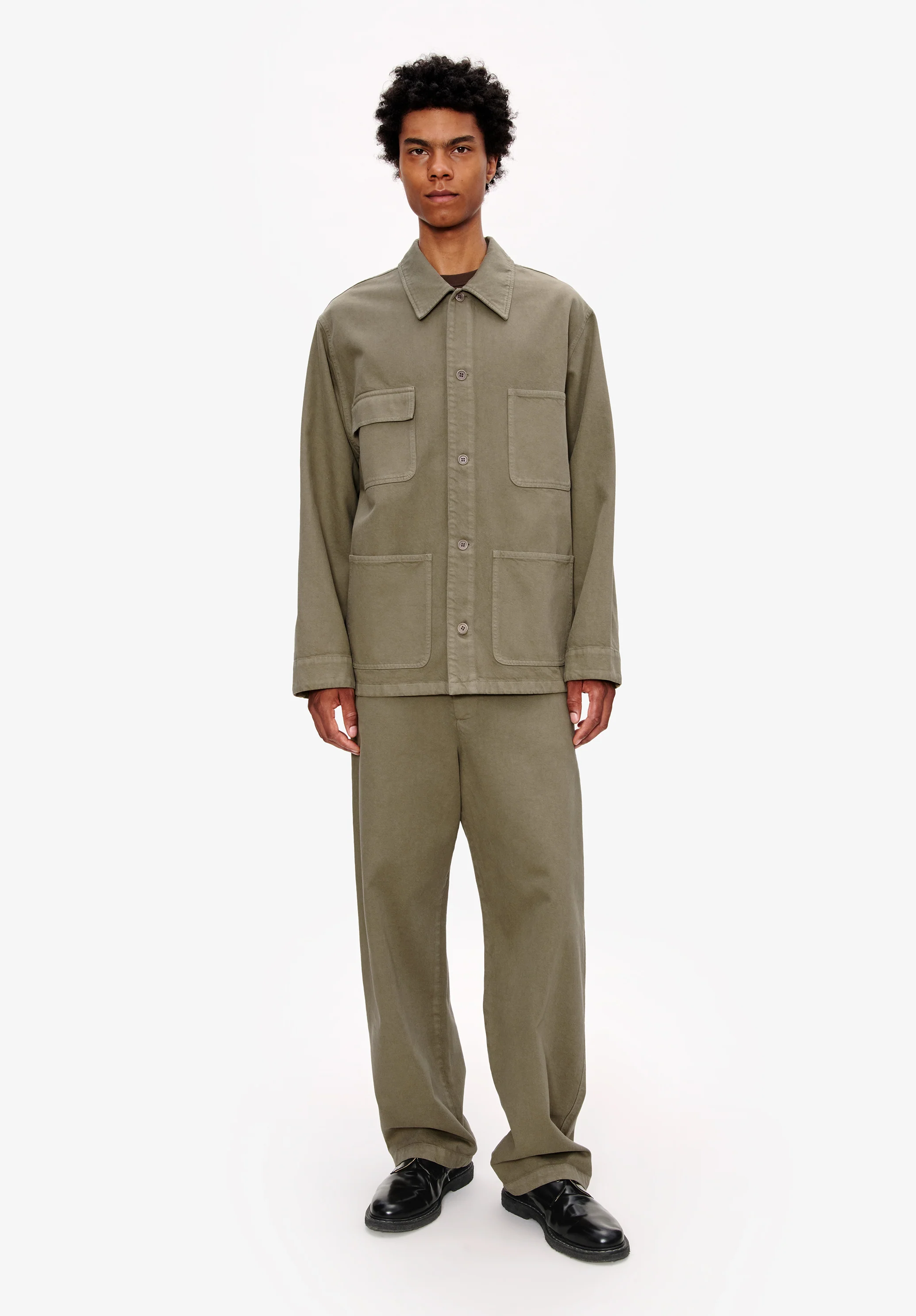 Loose-fit overshirt-jacket - Image 4