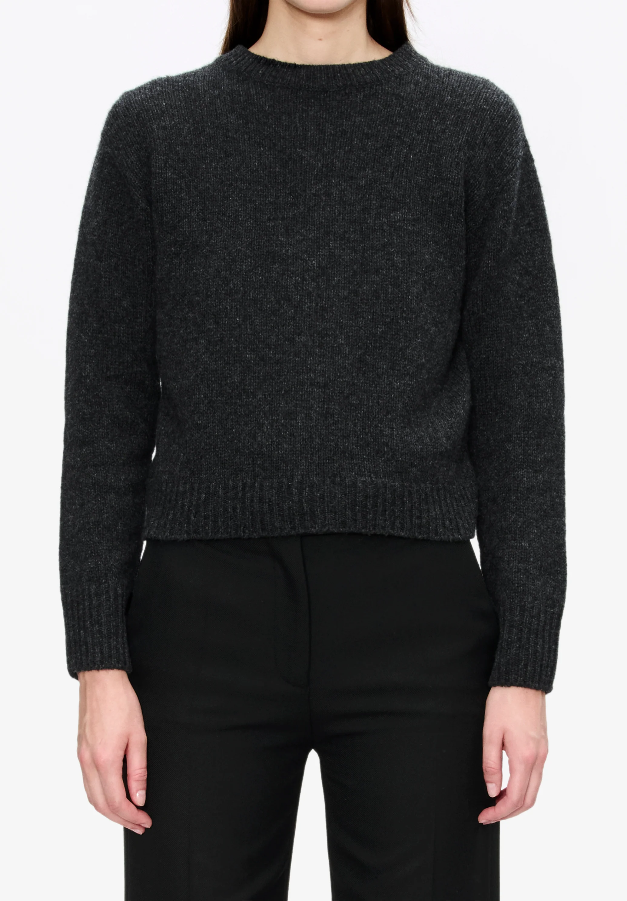 Short crew neck sweater - Image 4