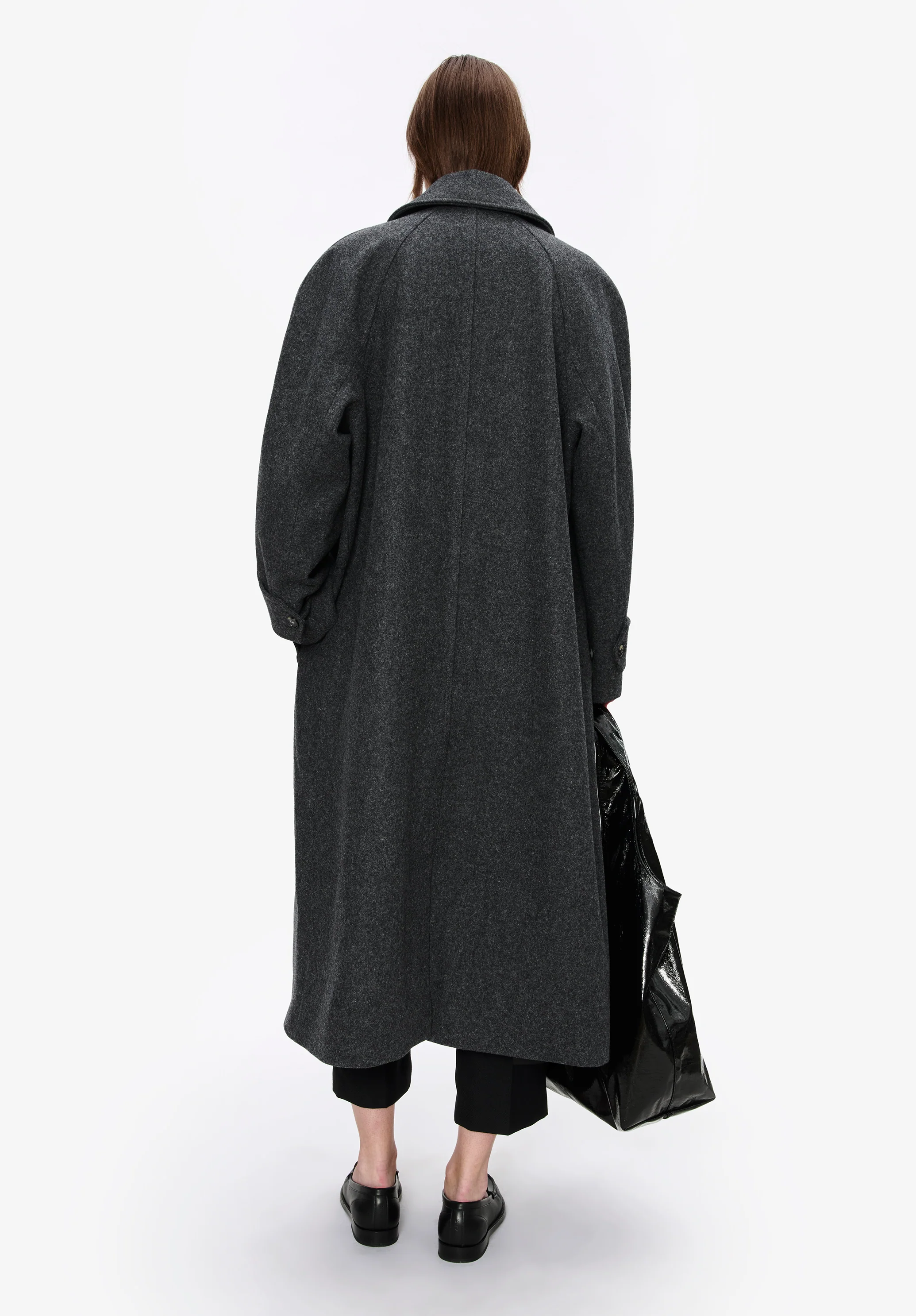 Raglan sleeve coat - Image 3