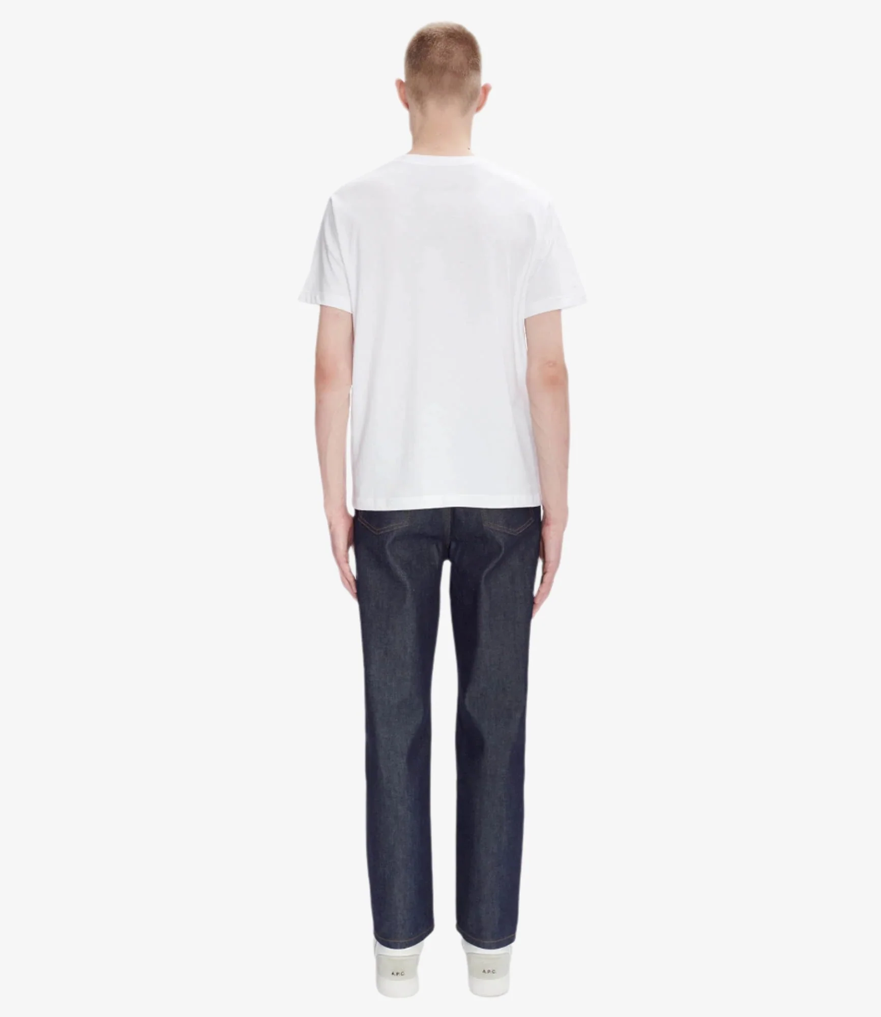 Standard A.P.C. Brodée T-shirt (M) - Image 4