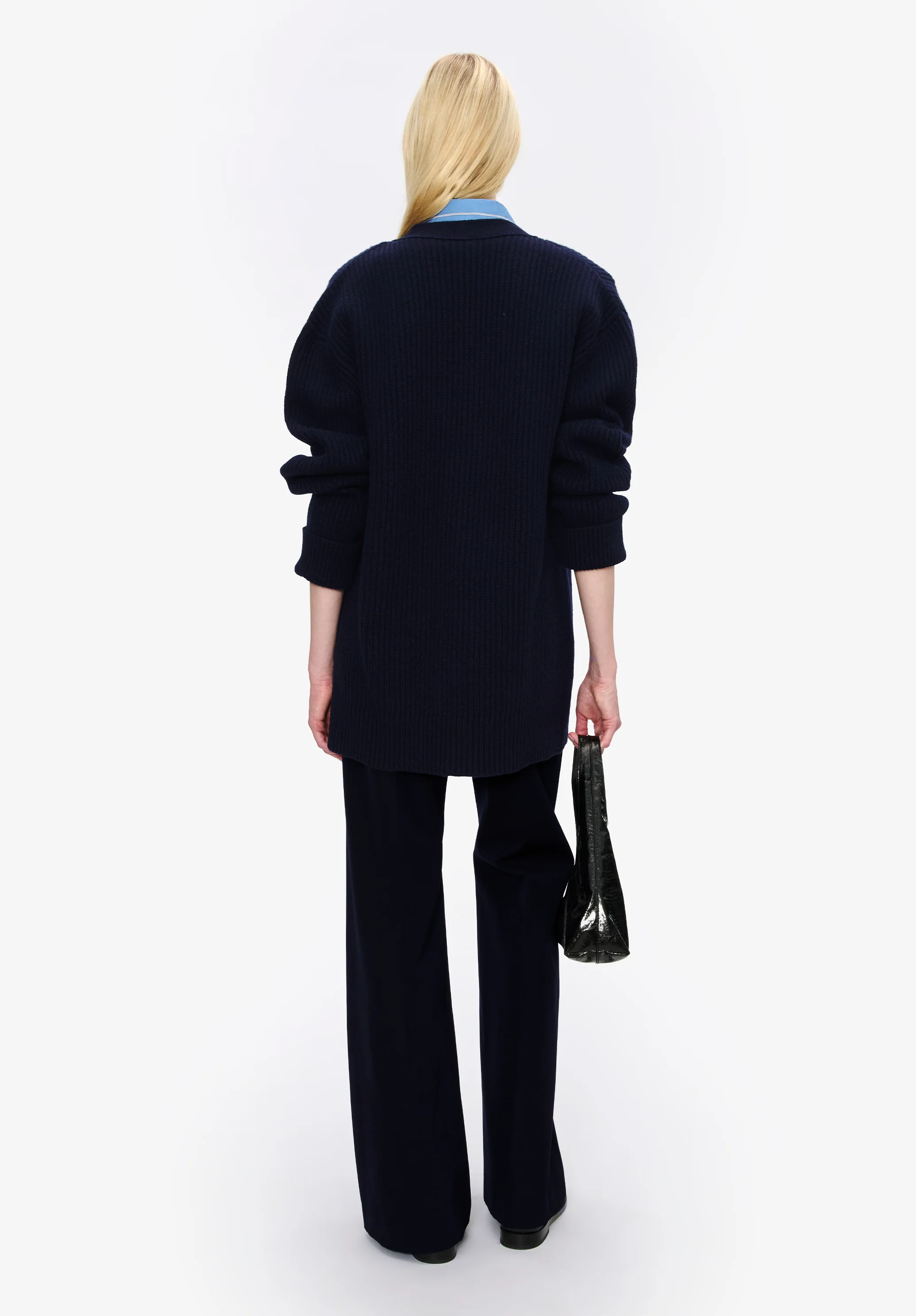 Wool-cashmere cardigan (W) - Image 3